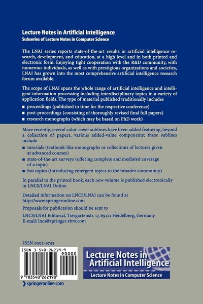 Produktbild: Advances in Web Intelligence