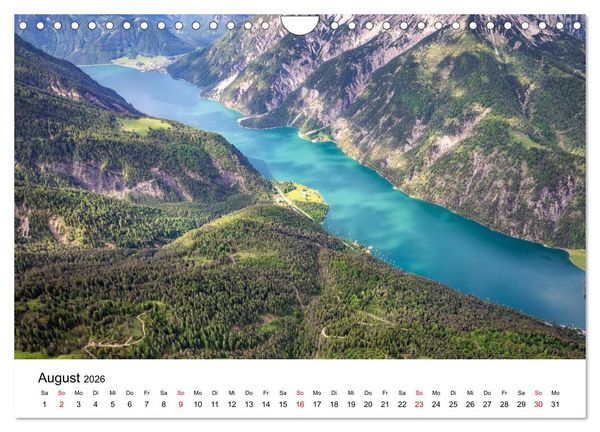 Produktbild: Traumhafter Achensee - eine kalendarische Reise (Wandkalender 2026 DIN A4 quer), CALVENDO Monatskalender