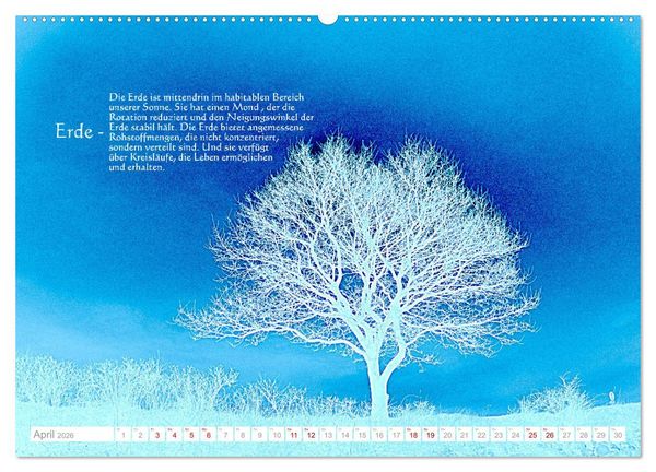 Produktbild: Vermeintliche Gottesbeweise - Nachdenk-Kalender (hochwertiger Premium Wandkalender 2026 DIN A2 quer), Kunstdruck in Hochglanz