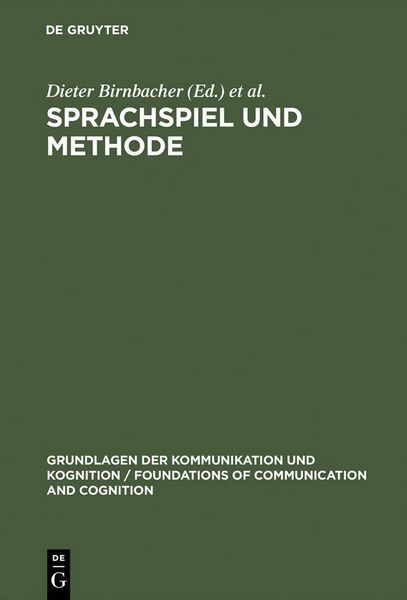 Produktbild: Sprachspiel und Methode