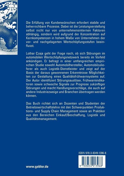 Produktbild: Qualit&auml;tsfr&uuml;hwarnsysteme f&uuml;r die Automobilindustrie