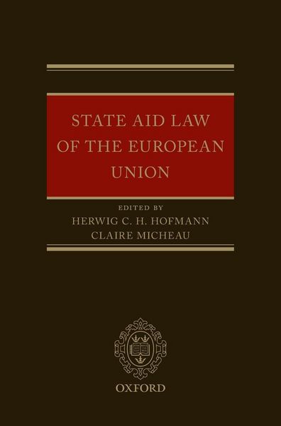 Produktbild: State Aid Law of the European Union