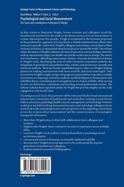 Produktbild: Psychological and Social Measurement