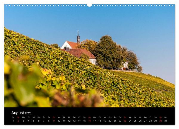 Produktbild: Sommerach - Perle der Mainschleife (hochwertiger Premium Wandkalender 2026 DIN A2 quer), Kunstdruck in Hochglanz