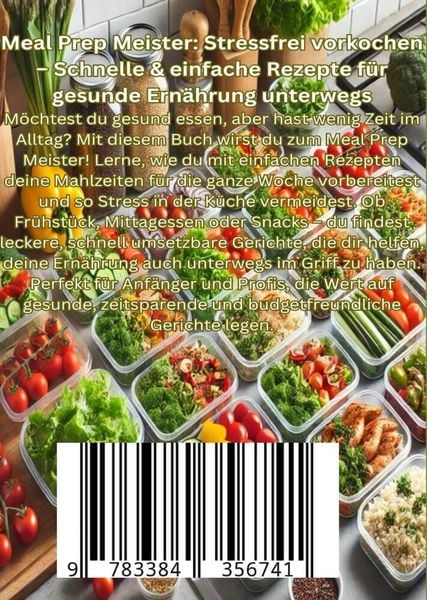 Produktbild: MEAL PREP MEISTER: Stressfrei vorkochen