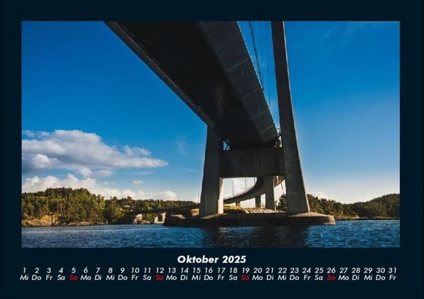 Produktbild: Naturlandschaften 2025 Fotokalender DIN A4