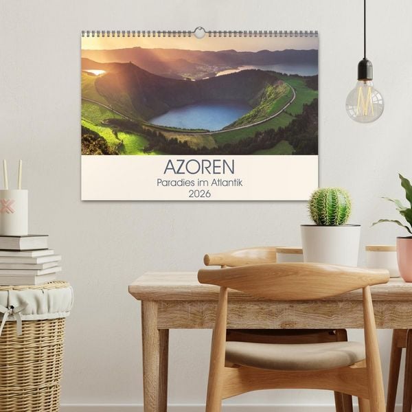 Produktbild: Azoren &ndash; Paradies im Atlantik (Wandkalender 2026 DIN A3 quer), CALVENDO Monatskalender