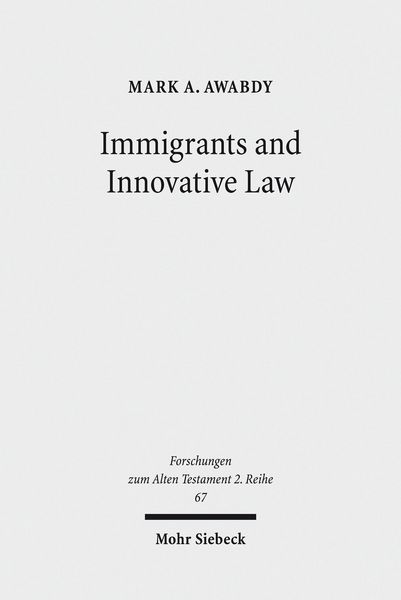 Produktbild: Immigrants and Innovative Law