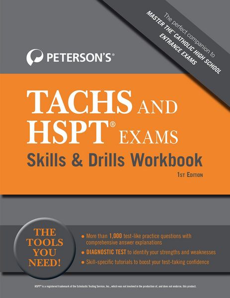 Produktbild: Peterson's Tachs and HSPT Exams Skills & Drills Workbook