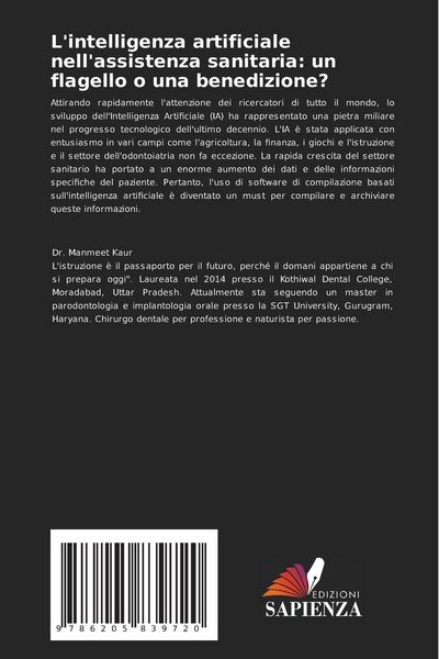 Produktbild: L'intelligenza artificiale nell'assistenza sanitaria: un flagello o una benedizione?