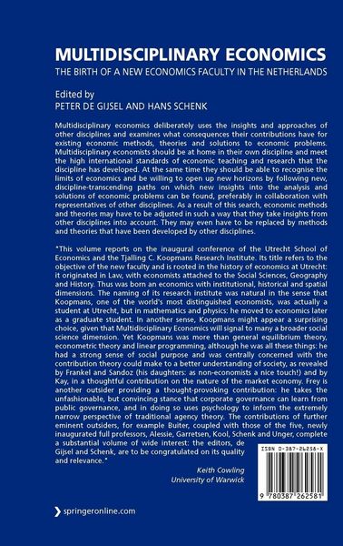 Produktbild: Multidisciplinary Economics