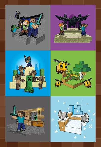 Produktbild: Minecraft: Superstarker Sticker- und Malspa&szlig;