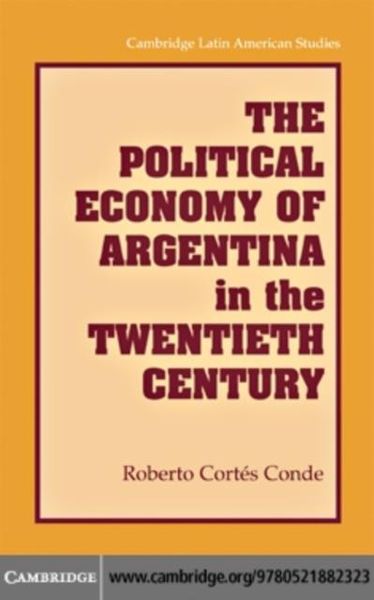 Produktbild: Political Economy of Argentina in the Twentieth Century