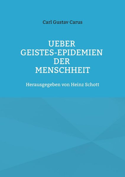 Produktbild: Ueber Geistes-Epidemien der Menschheit