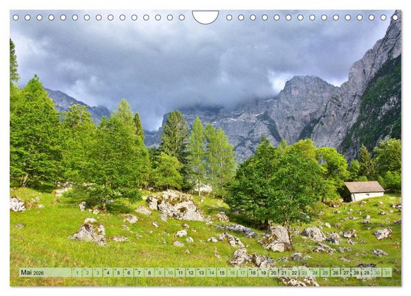 Produktbild: Slowenien - Impressionen eines Naturjuwels (Wandkalender 2026 DIN A4 quer), CALVENDO Monatskalender
