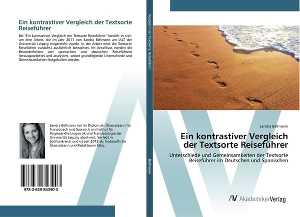 Produktbild: Ein kontrastiver Vergleich der Textsorte Reisef&uuml;hrer