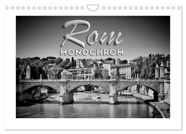 Produktbild: ROM Monochrom (Wandkalender 2026 DIN A4 quer), CALVENDO Monatskalender
