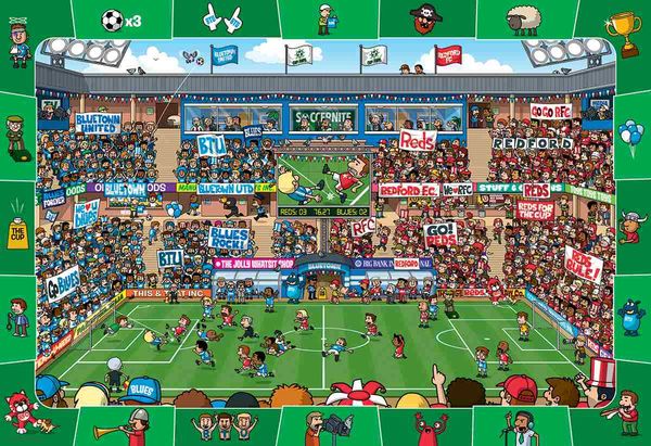 Produktbild: Fu&szlig;ball - Suchen & Finden (Puzzle)
