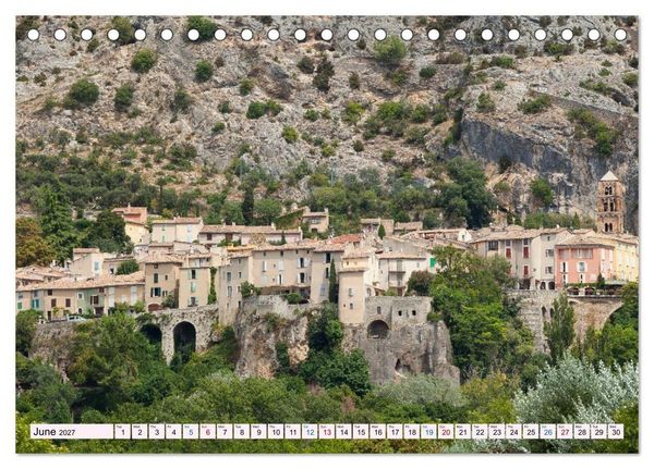 Produktbild: Provence. A journey through the villages of the French Provence (Desk Calendar 2027 DIN A5 landscape), CALVENDO 12 Month DeskCalendar