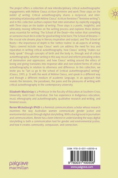 Produktbild: Critical Autoethnography and &Eacute;criture Feminine