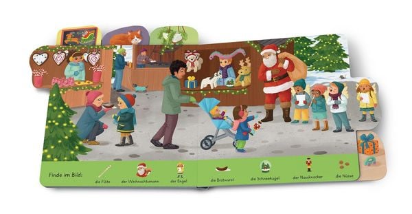 Produktbild: Suchbuch f&uuml;r kleine Entdecker. Wundersch&ouml;ne Weihnachtszeit