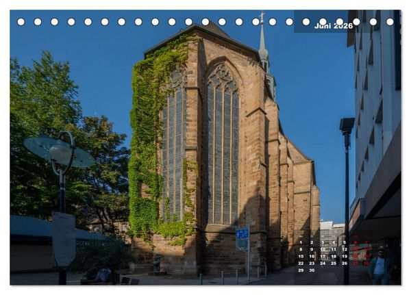 Produktbild: Dortmunds mittelalterliche Kirchen (Tischkalender 2026 DIN A5 quer), CALVENDO Monatskalender