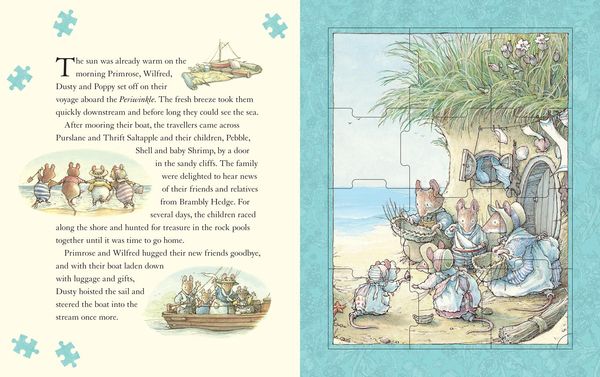 Produktbild: The Brambly Hedge Jigsaw Book