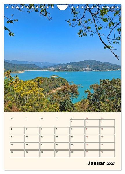 Produktbild: Taiwan &ndash; Traumreise durch Asiens Geheimtipp (Wandkalender 2027 DIN A4 hoch), CALVENDO Monatskalender