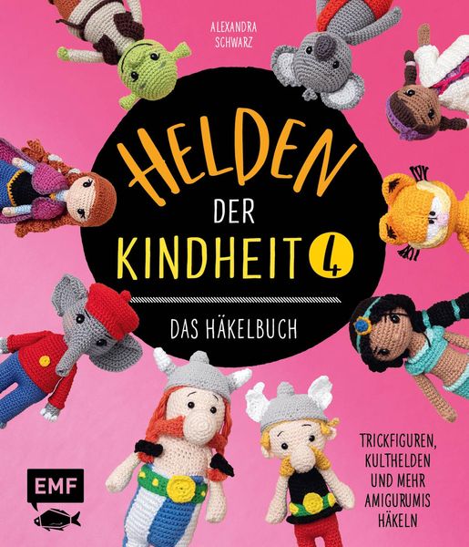 Produktbild: Helden der Kindheit 4 - Das H&auml;kelbuch - Band 4