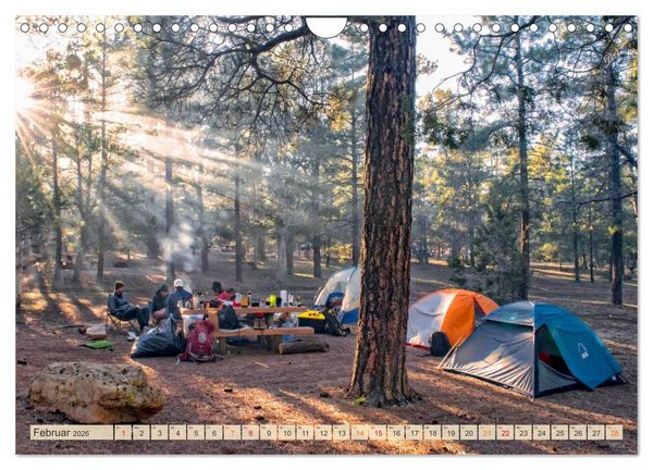 Produktbild: Let's start Camping (Wandkalender 2026 DIN A4 quer), CALVENDO Monatskalender