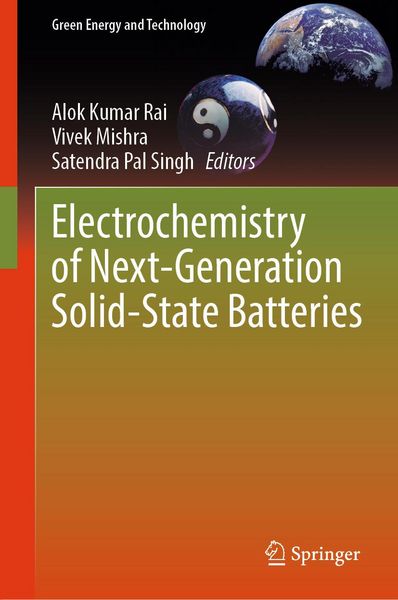 Produktbild: Electrochemistry of Next-Generation Solid-State Batteries