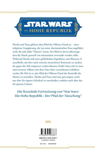 Produktbild: Star Wars: Die Hohe Republik - Der Pfad der Rache