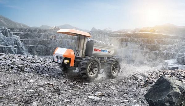 Produktbild: Fischertechnik 576105 - LKW Truck, 52 Bauteile, Konstruktionsspielzeug ab 7 Jahren