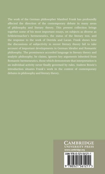 Produktbild: The Subject and the Text