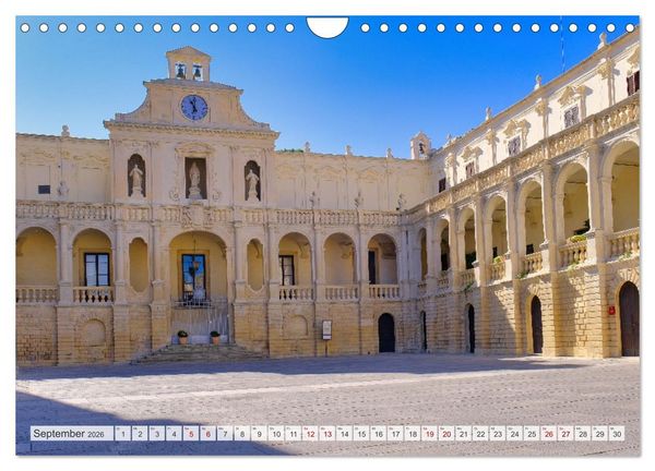Produktbild: Faszinierendes Apulien (Wandkalender 2026 DIN A4 quer), CALVENDO Monatskalender