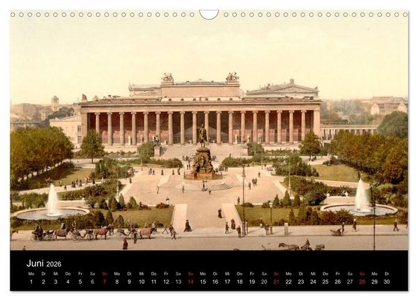 Produktbild: Berlin um 1900 (Wandkalender 2026 DIN A3 quer), CALVENDO Monatskalender