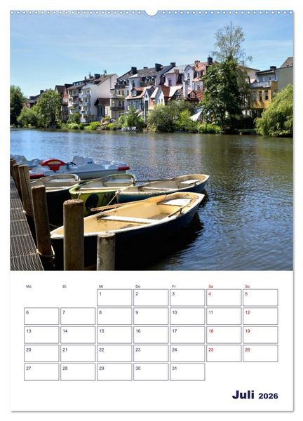 Produktbild: Marburg - Universit&auml;tsstadt mit Flair (Wandkalender 2026 DIN A2 hoch), CALVENDO Monatskalender
