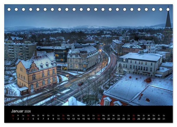 Produktbild: 365 Tage Herford (Tischkalender 2026 DIN A5 quer), CALVENDO Monatskalender