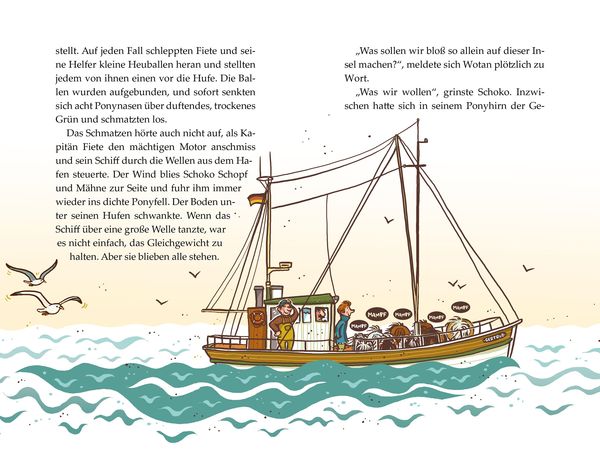 Produktbild: Die Haferhorde - Pony bei die Fische
