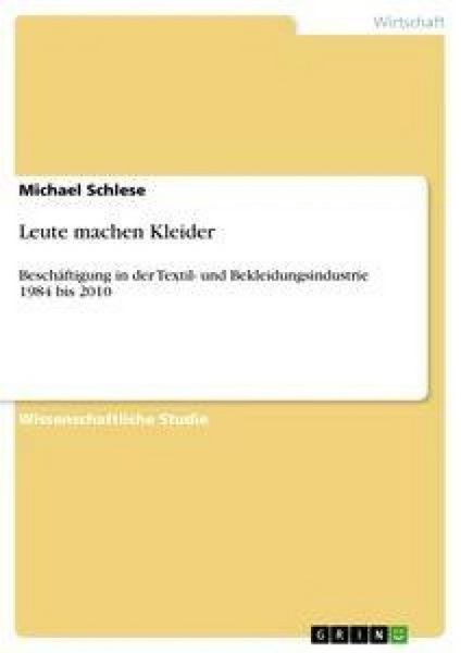 Produktbild: Leute machen Kleider