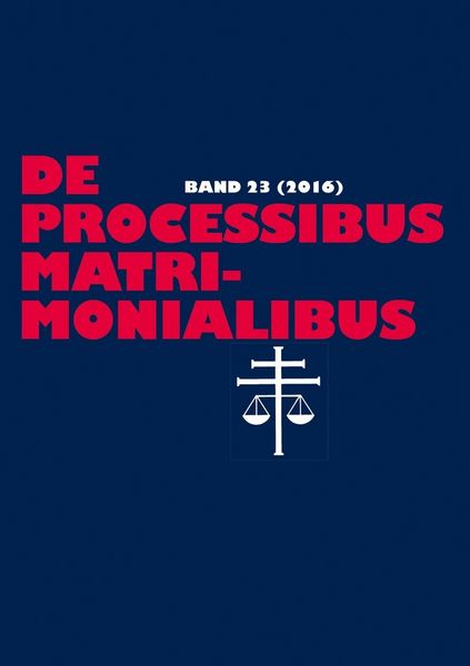 Produktbild: De processibus matrimonialibus
