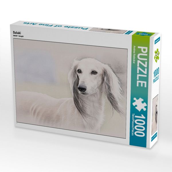 CALVENDO Puzzle Saluki | 1000 Teile Lege-Größe 64x48cm Foto-Puzzle für glückliche Stunden