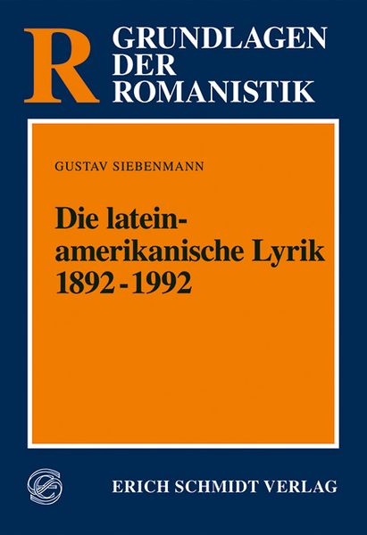 Produktbild: Die lateinamerikanische Lyrik 1892-1992