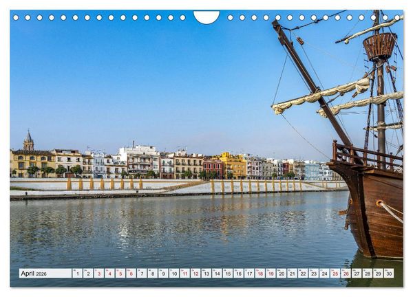 Produktbild: Andalusien - Sevilla (Wandkalender 2026 DIN A4 quer), CALVENDO Monatskalender