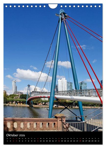 Produktbild: Frankfurt Highlights (Wandkalender 2026 DIN A4 hoch), CALVENDO Monatskalender
