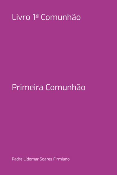 Produktbild: Livro 1&ordf; Comunh&atilde;o