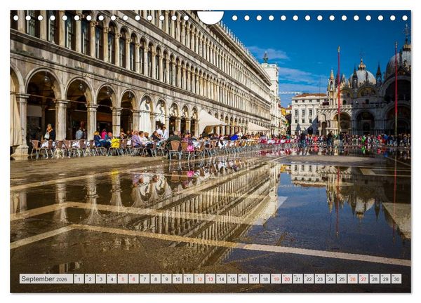 Produktbild: Wundervolles Venedig (Wandkalender 2026 DIN A4 quer), CALVENDO Monatskalender