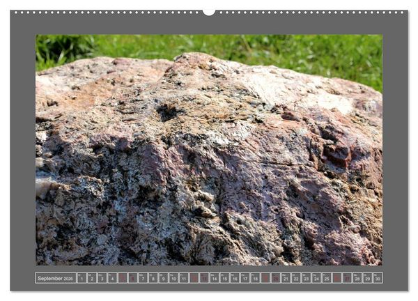 Produktbild: Gesteine und mineralische Bildungen (hochwertiger Premium Wandkalender 2026 DIN A2 quer), Kunstdruck in Hochglanz