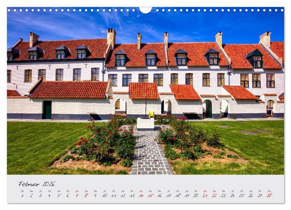 Produktbild: Belgien - Grafschaft Flandern (Wandkalender 2026 DIN A3 quer), CALVENDO Monatskalender