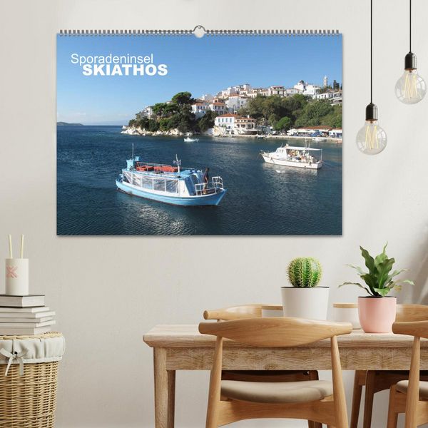 Produktbild: Sporadeninsel Skiathos (Wandkalender 2026 DIN A2 quer), CALVENDO Monatskalender